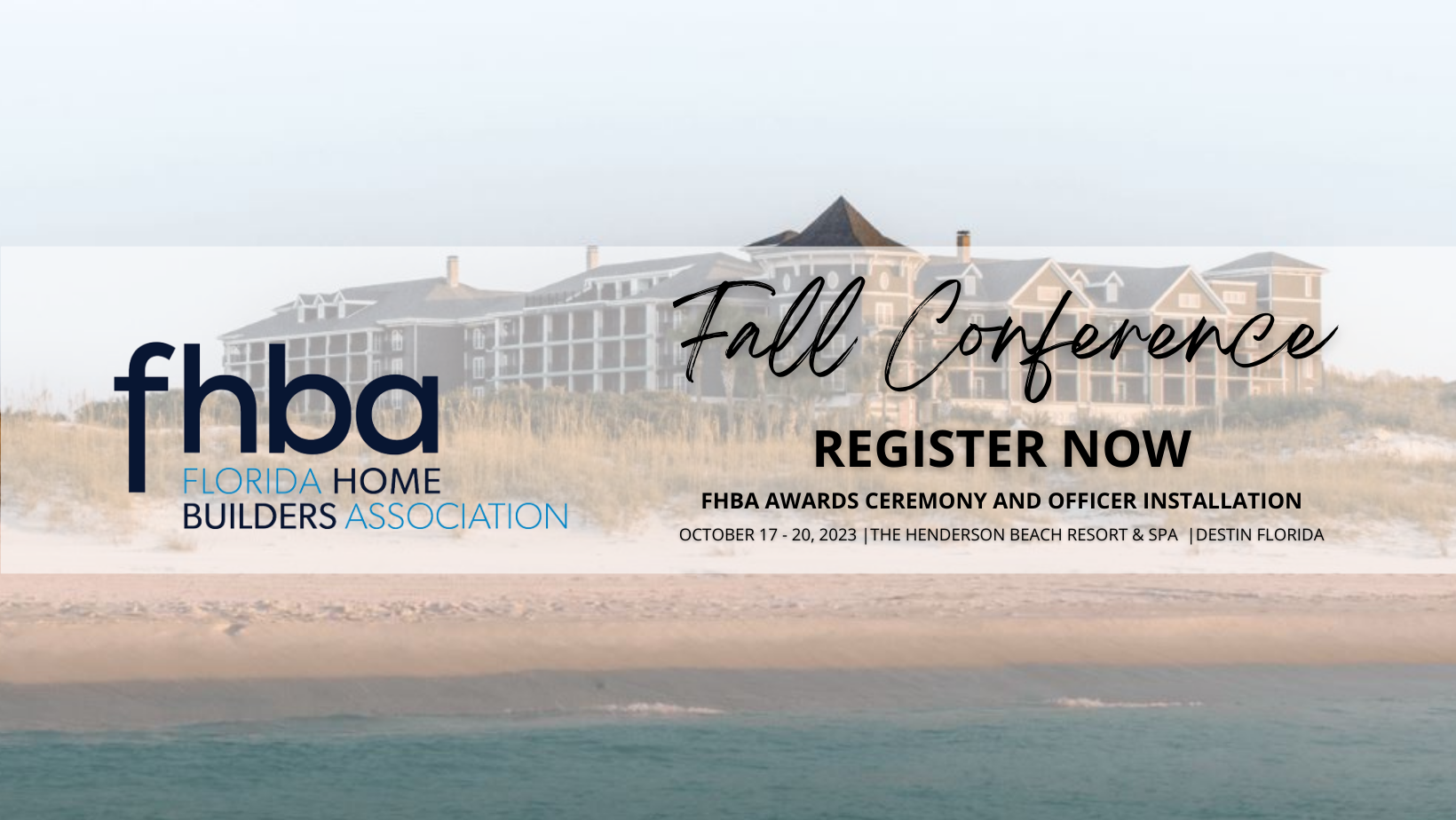 2023 FHBA Fall Leadership Conference FHBA