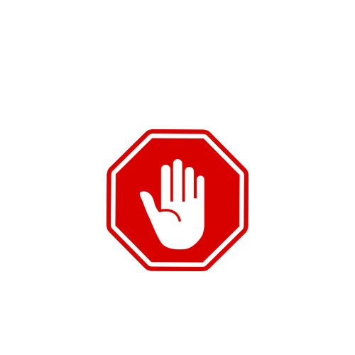 Red stop sign - FHBA