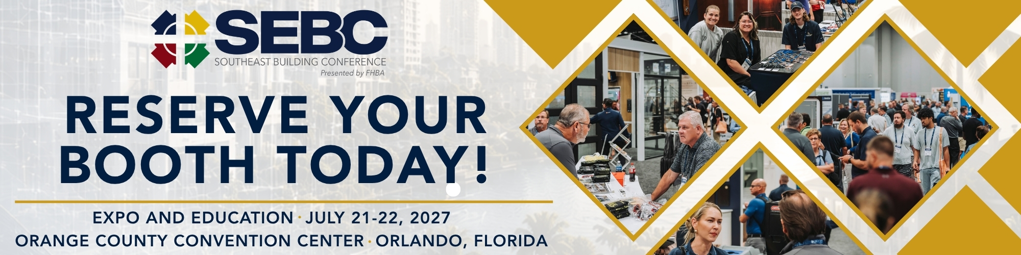 SEBC 2027 Exhibitor Information