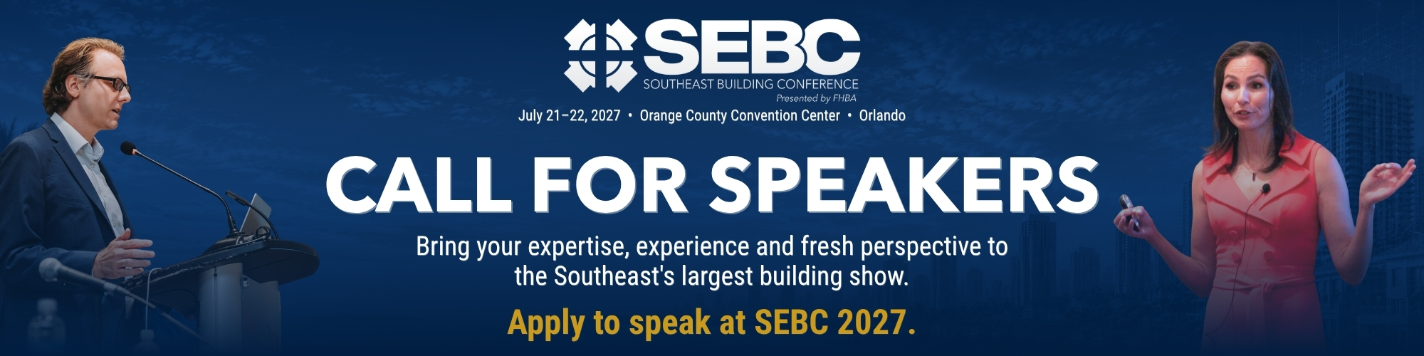 SEBC 2027 Call for Speakers